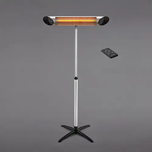 Veito-Heizstrahler veito Blade S, 2500 W mit Alu Ständer im Set