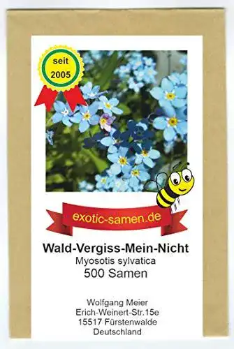 Vergissmeinnicht-Samen exotic-samen Wald-Vergiss-Mein-Nicht