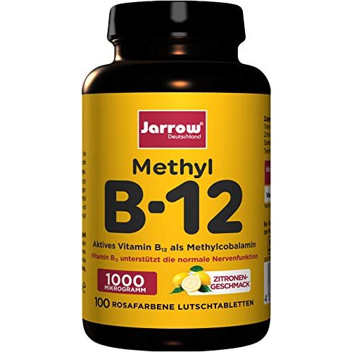 Vitamin-B12-Lutschtabletten Jarrow Methyl B12 1000 µg, aktiv