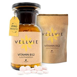 Vitamin-B12-Lutschtabletten VELLVIE Zero Waste & Plastikfrei