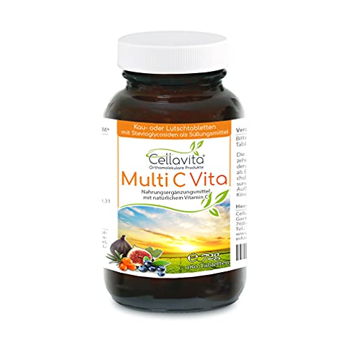 Die beste vitamin c lutschtabletten cellavita multi c vita 180 tabletten Bestsleller kaufen