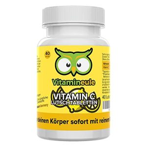 Vitamin C sugetabletter Vitamineule, højt doseret med 600mg