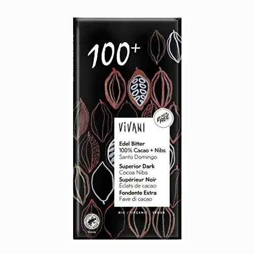 Vivani-Schokolade Vivani Edelbitterschokolade mit 100% Kakao