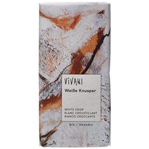 Vivani-Schokolade Vivani Weiße Knusper Schokolade 100g, Bio