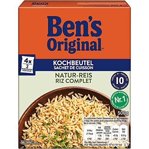 Vollkornreis BEN’S ORIGINAL Ben’s Original Natur Reis, 9 x 500g