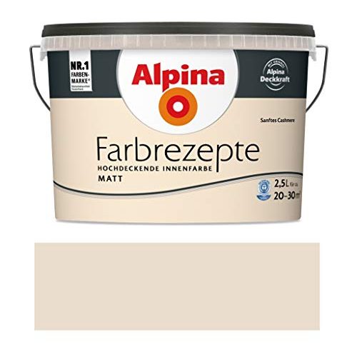 Die beste wandfarbe beige alpina farben gmbh matt 25 l creme Bestsleller kaufen