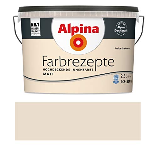 Die beste wandfarbe beige alpina farben gmbh matt 25 l creme Bestsleller kaufen