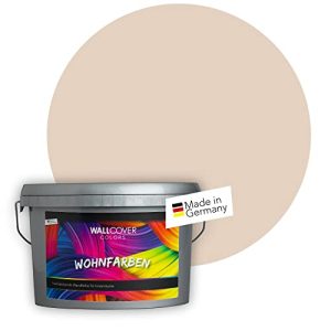 Wandfarbe Beige WALLCOVER Colors Creme 2,5 L für Innen