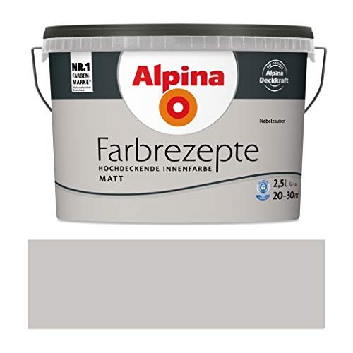 Die beste wandfarbe grau alpina farben gmbh alpina farbrezepte 25 l Bestsleller kaufen