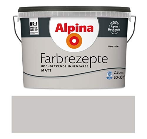 Die beste wandfarbe grau alpina farben gmbh alpina farbrezepte 25 l Bestsleller kaufen