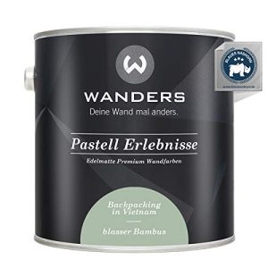Wandfarbe Grün Wanders24 ® Pastell Erlebnisse 2,5 Liter