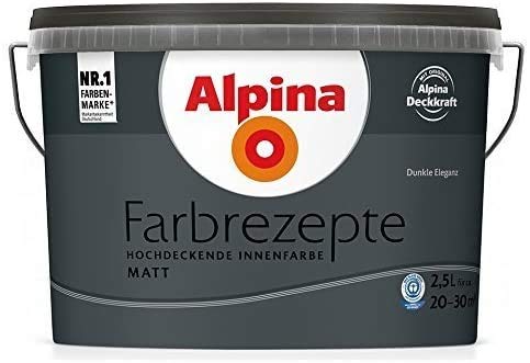 Die beste wandfarbe schwarz alpina wandfarbe farbrezepte 25 liter Bestsleller kaufen