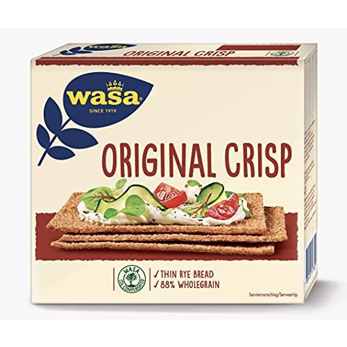 Wasa-Knäckebrot Wasa Knäckebrot Crisp Original, 18 x 200g