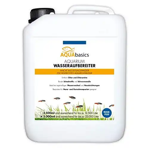 Die beste Wasseraufbereiter Aquarium AQUAbasic 5 Liter 2026 Test Bestseller Wasseraufbereiter Aquarium AQUAbasic 5 Liter