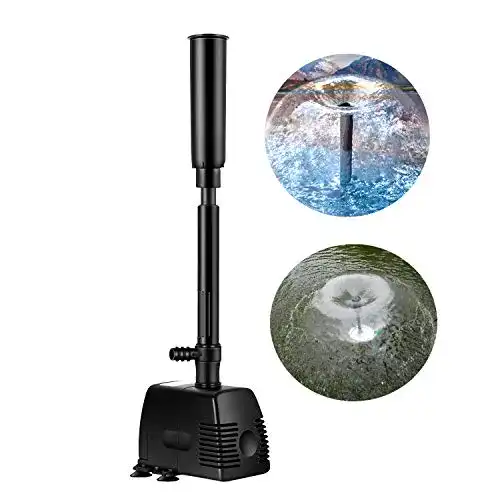 Die beste Wasserspielpumpe everfarel Springbrunnen 1000L/H 22W 2026 Test Bestseller Wasserspielpumpe everfarel Springbrunnen 1000L/H 22W