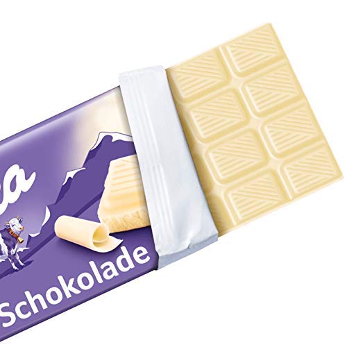 Weiße Schokolade Milka 22 x 100g, zartschmelzend