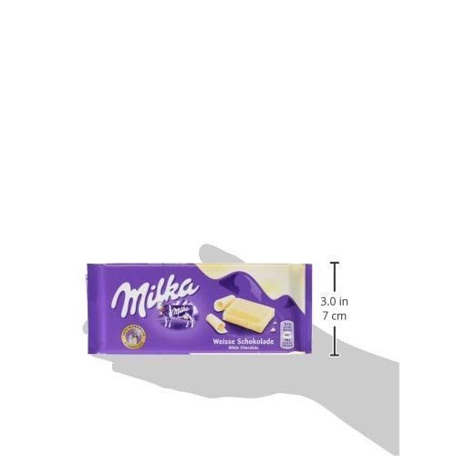 Weiße Schokolade Milka 22 x 100g, zartschmelzend