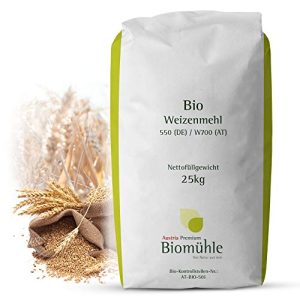Weizenmehl Haberfellner Bio 25kg Typ 550