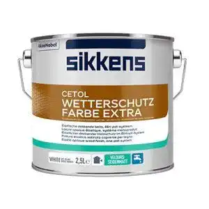 Wetterschutzfarbe Weiß Sikkens Cetol Wetterschutzfarbe Extra