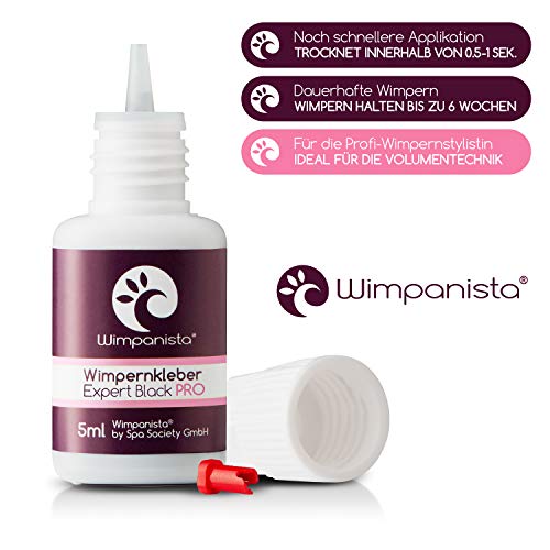 Wimpanista-Wimpernkleber Wimpanista ® Expert Black PRO 5ml