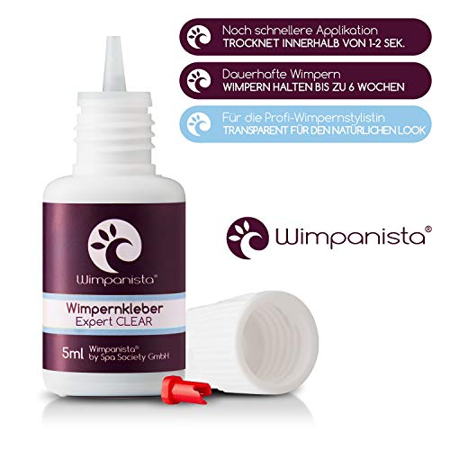 Wimpanista-Wimpernkleber Wimpanista ® Expert CLEAR 5ml