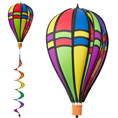 Windspiel CIM, Heißluftballon Twister Retro 23, wetterbeständig