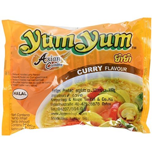Die beste yum yum nudeln yum yum instantnudeln curry 30 x 60 g Bestsleller kaufen
