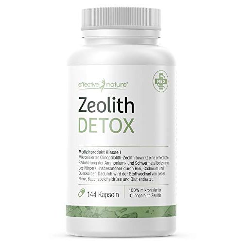 Die beste zeolith kapseln effective nature zeolith detox 144 kapseln Bestsleller kaufen