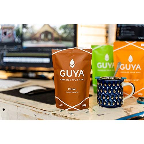 Zimt-Tee GUYA Bio Guayusa Tee lose (Chai), 100g für 40 Tassen