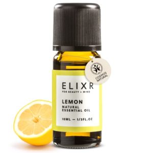 Zitronenöl ELIXR 10ml, 100% naturreines ätherisches Öl Zitrone