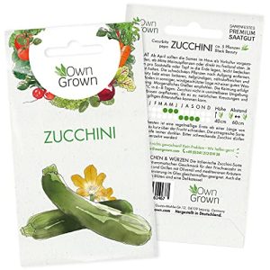 Zucchini-Samen OwnGrown Zucchini Samen: ca. 5 Pflanzen