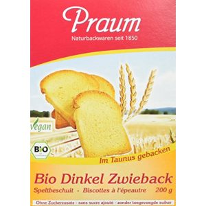 Zwieback Bio Praum Dinkel, 200 g
