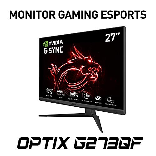 165-Hz-Monitor MSI Optix G273QF Esports Gaming IPS Monitor