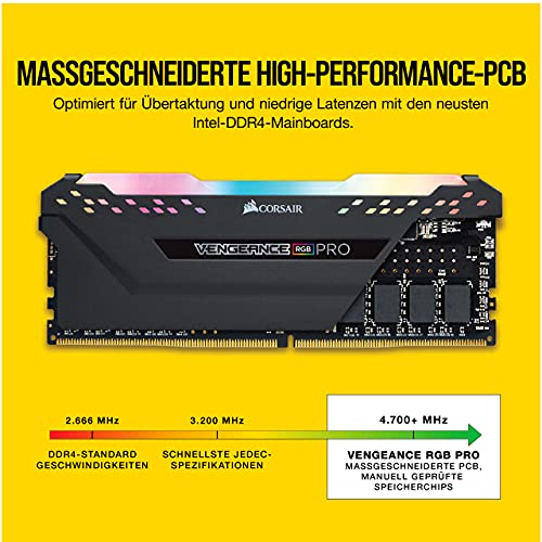 16GB-RAM Corsair Vengeance RGB PRO 16GB (2x8GB) DDR4
