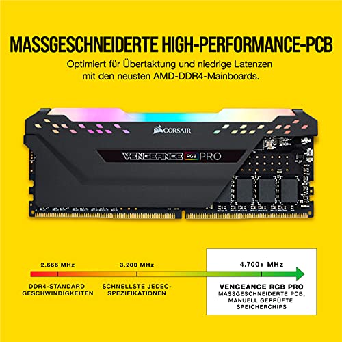 32GB RAM Corsair Vengeance RGB PRO 32GB (2 x 16GB) DDR4