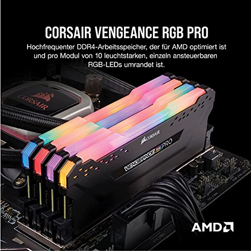64GB-RAM Corsair Vengeance RGB Pro 64GB (2x32GB) DDR4 3600