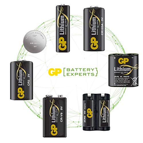9V-Lithium-Batterie GP TONER GP Lithium 9V Block Batterien