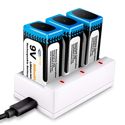 Die beste 9v lithium batterie keenstone 9v block batterien 3 stueck Bestsleller kaufen