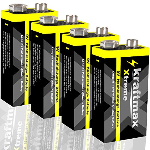 Die beste 9v lithium batterie kraftmax 4er pack xtreme 9v block Bestsleller kaufen