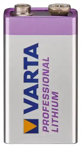 9V-Lithium-Batterie Varta 5er Set Batterie Lithium 9-Volt Block