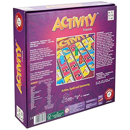 Activity-Spiel Piatnik 6054 Activity Friends, 25,5 x 25,5 x 6