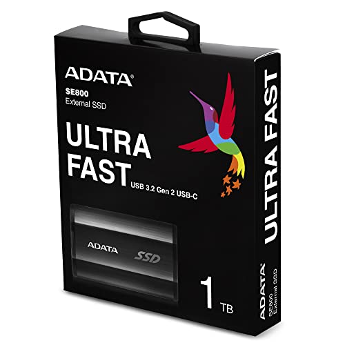 Adata-SSD ADATA SE800, 1 TB, externe Solid-State-Drive mit USB