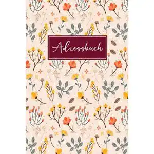 Adressbuch: Telefonbuch zum Eintragen mit Platz für 400+