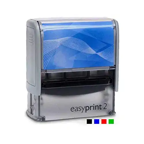 Adressstempel easyprint Adress-Stempel Textstempel 2, 47×18 mm
