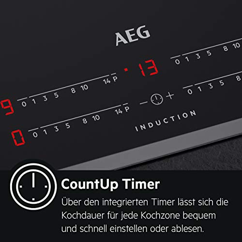 AEG-Induktionskochfeld AEG IKB8443AXB Autark mit Touchscreen