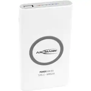 Ansmann-Powerbank Ansmann Qi Powerbank 8000 mAh mit USB