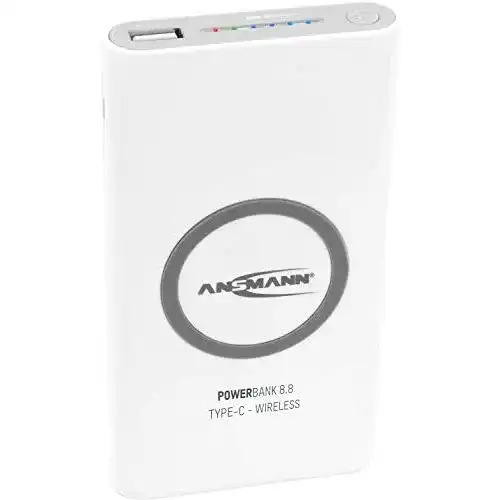 Ansmann-Powerbank Ansmann Qi Powerbank 8000 mAh mit USB