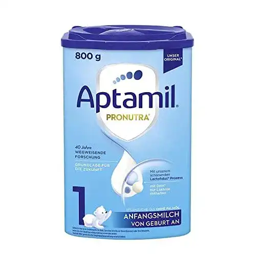 Die beste Aptamil-Babynahrung Aptamil Pronutra 1, Anfangsmilch 800 g 2026 Test Bestseller Aptamil-Babynahrung Aptamil Pronutra 1, Anfangsmilch 800 g