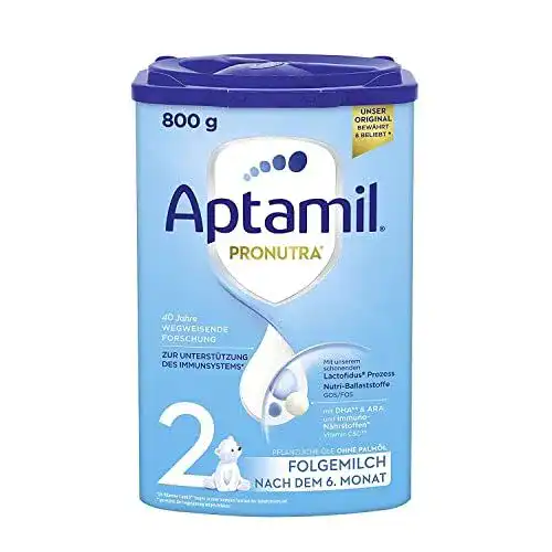 Die beste Aptamil-Babynahrung Aptamil Pronutra 2 Folgemilch, 800g 2026 Test Bestseller Aptamil-Babynahrung Aptamil Pronutra 2 Folgemilch, 800g
