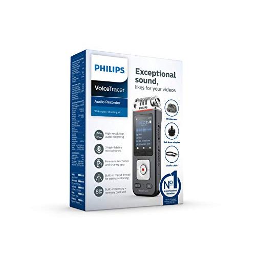 Audio-Recorder Philips VoiceTracer Diktiergerät DVT6110, DVT7110